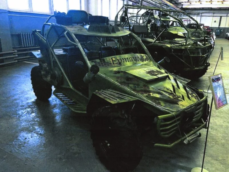 Lada и защита от дронов: в РФ запатентовали новый боевой багги