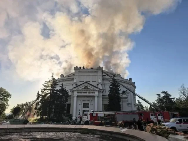 Укрофюрер бьет по памяти: БПЛА атаковал панораму «Оборона Севастополя»