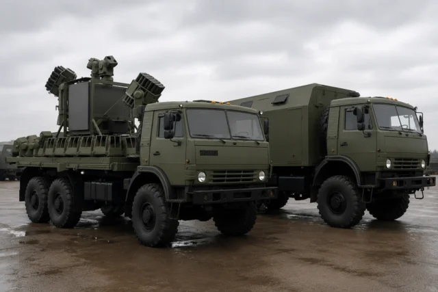 Дронам не скрыться: в России представили комплекс «Редут-УР» с 98 ракетами